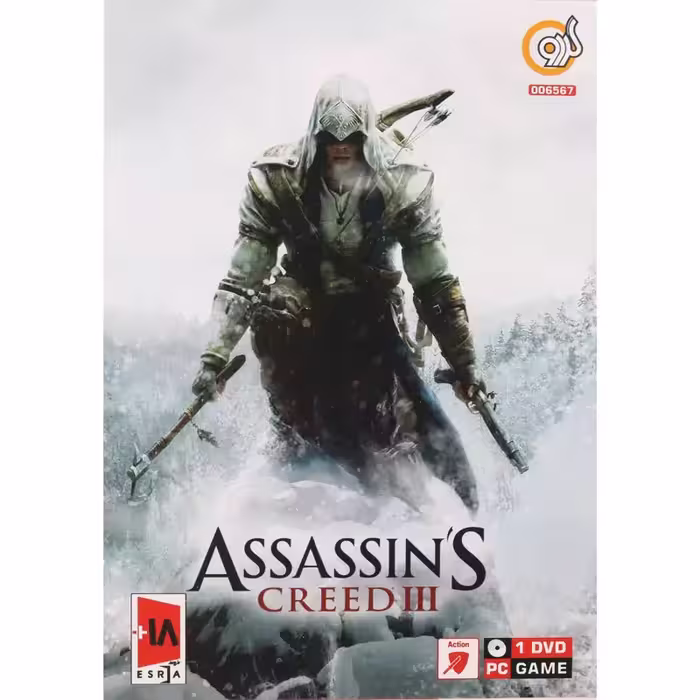 بازی Assassin’s Creed III PC 1DVD5 گردو