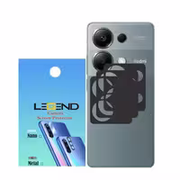 محافظ لنز دوربین لجند مدل قابدار مناسب برای موبایل شیائومی Redmi Note 13 Pro بسته 3 عددی