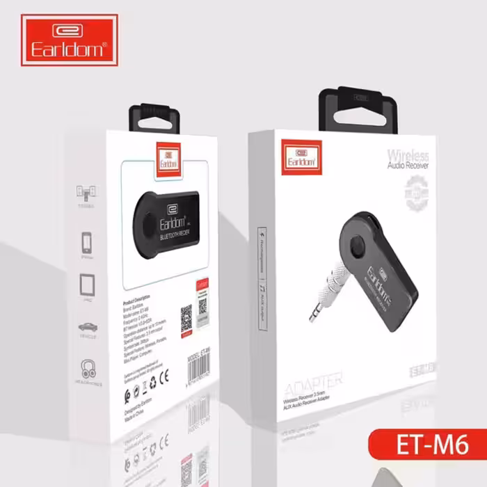 دانگل بلوتوثی موزیک ارلدام مدل M6Earldom Music Bluetooth Dongle Model M6