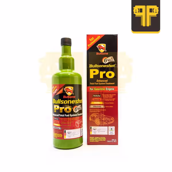 اکتان بوستر و تمیز کننده شش کاره بنزینی بولزوان شات پرو Bullsoneshot