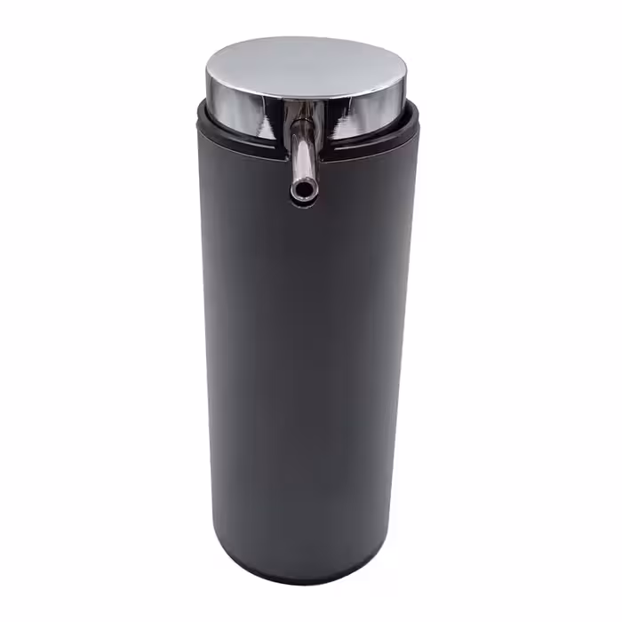 مخزن مایع دستشویی مدل گرد در کروم | کالا مکس