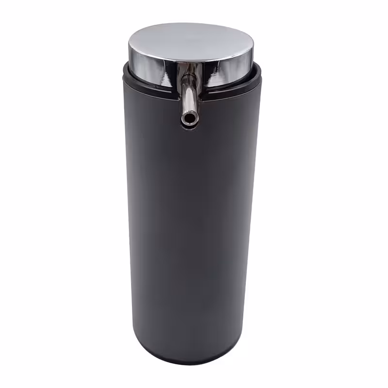 مخزن مایع دستشویی مدل گرد در کروم | کالا مکس