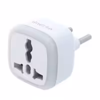 Hadron EU Power Plug Adapter – White