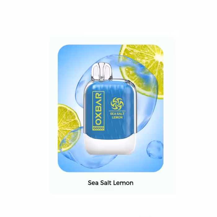 پاد یکبار مصرف 8000 پاف او ایکس بار OXBar لیمو نمک دریا