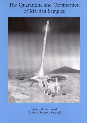 خرید و دانلود نسخه کامل کتاب The Quarantine and Certification of Martian Samples