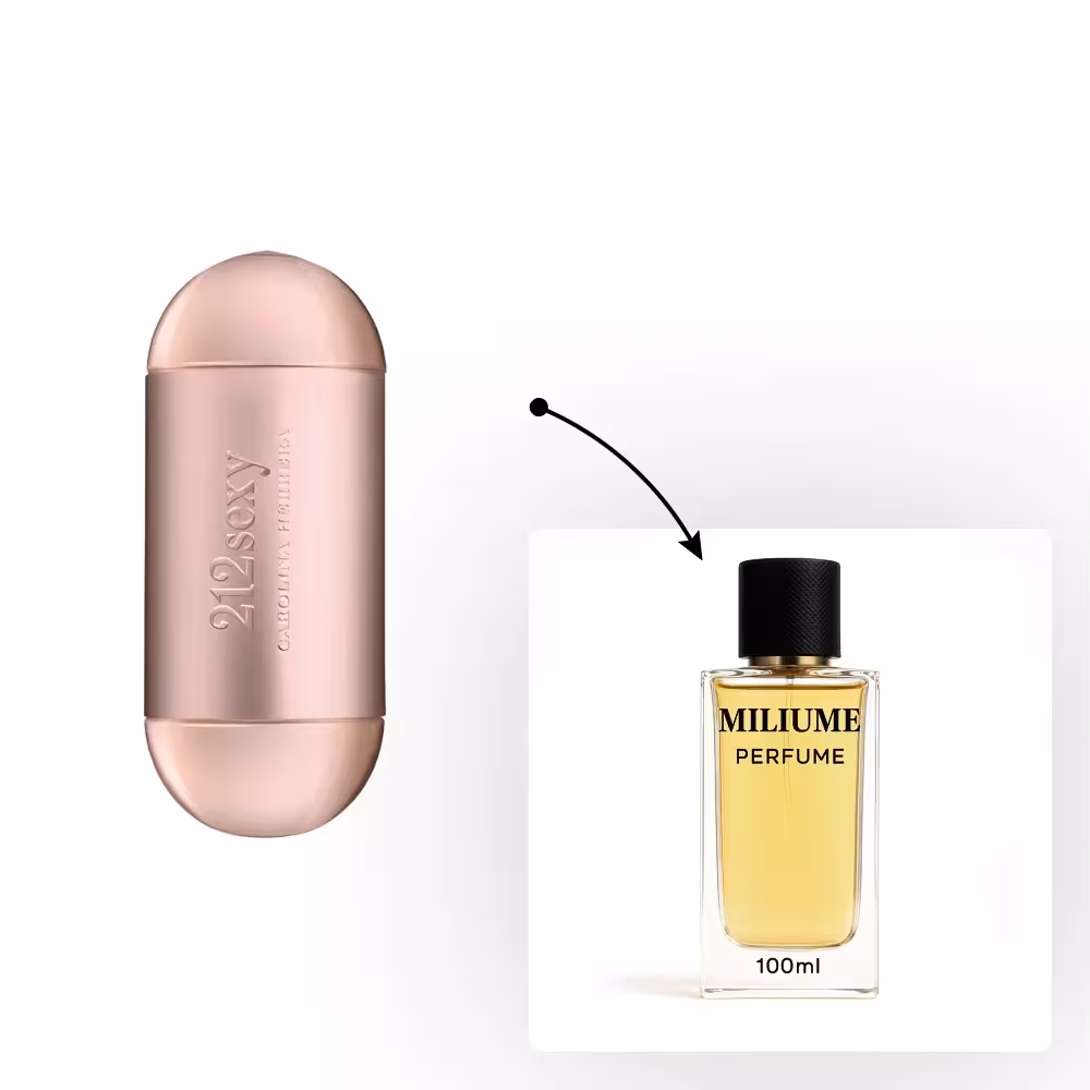 اسانس عطر Carolina Herrera 212 sexy برند sfa - کد 1780 - 212 سکسی زنانه 100ML - میلیوم پرفیوم