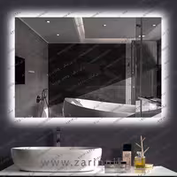 آینه دستشویی مدرن زرین نیک مدل AD020