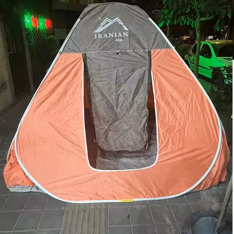 چادر مسافرتی 12 نفره مدل برنو کف ضخیم ارتفاع افرود کمپ  جنگل سفر کوه خیمه کد 131