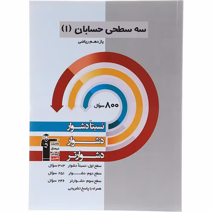 کتاب سه سطحی حسابان یازدهم قلم چی