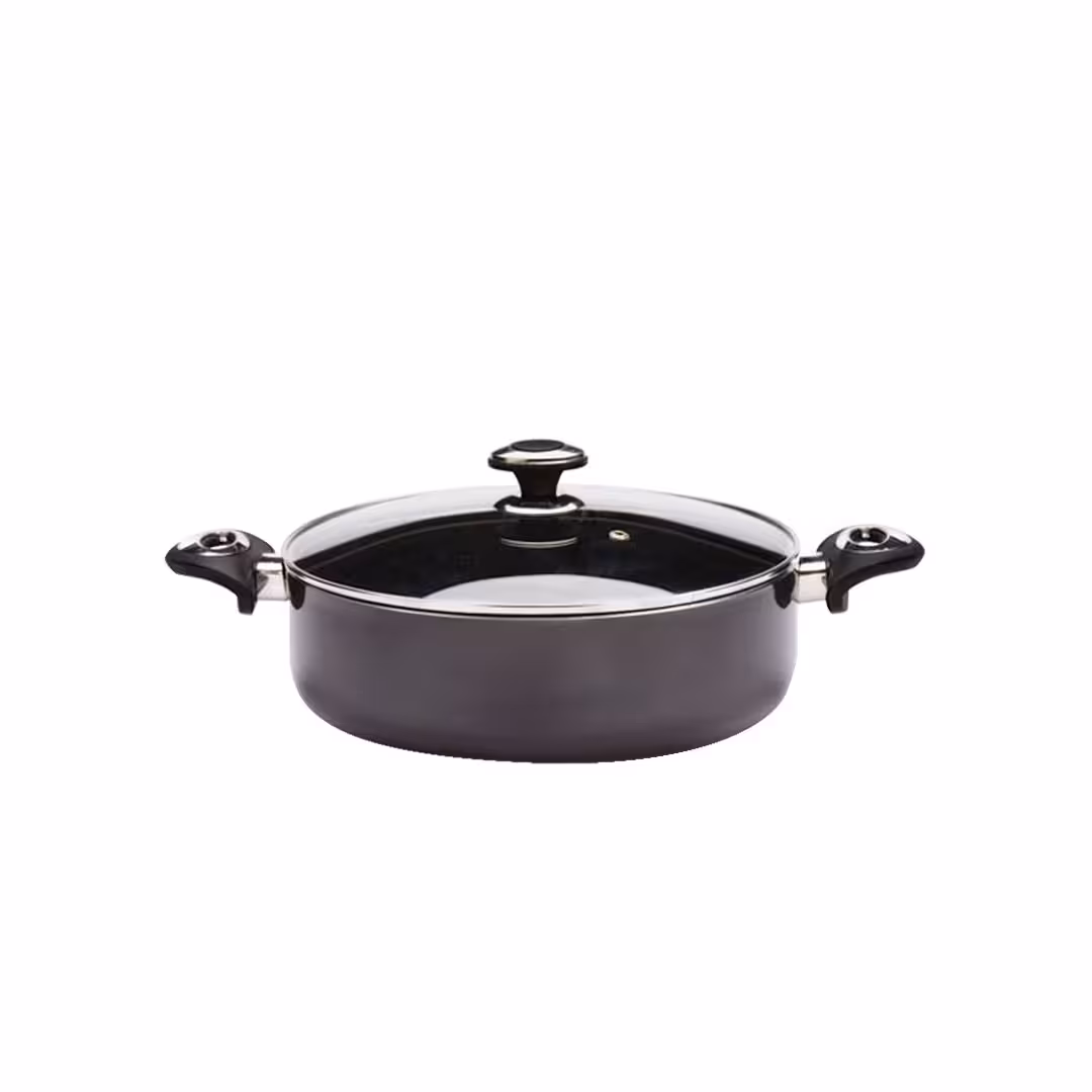 قابلمه کوتاه سایز 24 مدل گرانیتا نوک مدادی زرساب | خانه سام