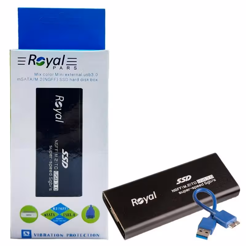 باکس هارد اکسترنال M.2 رویال