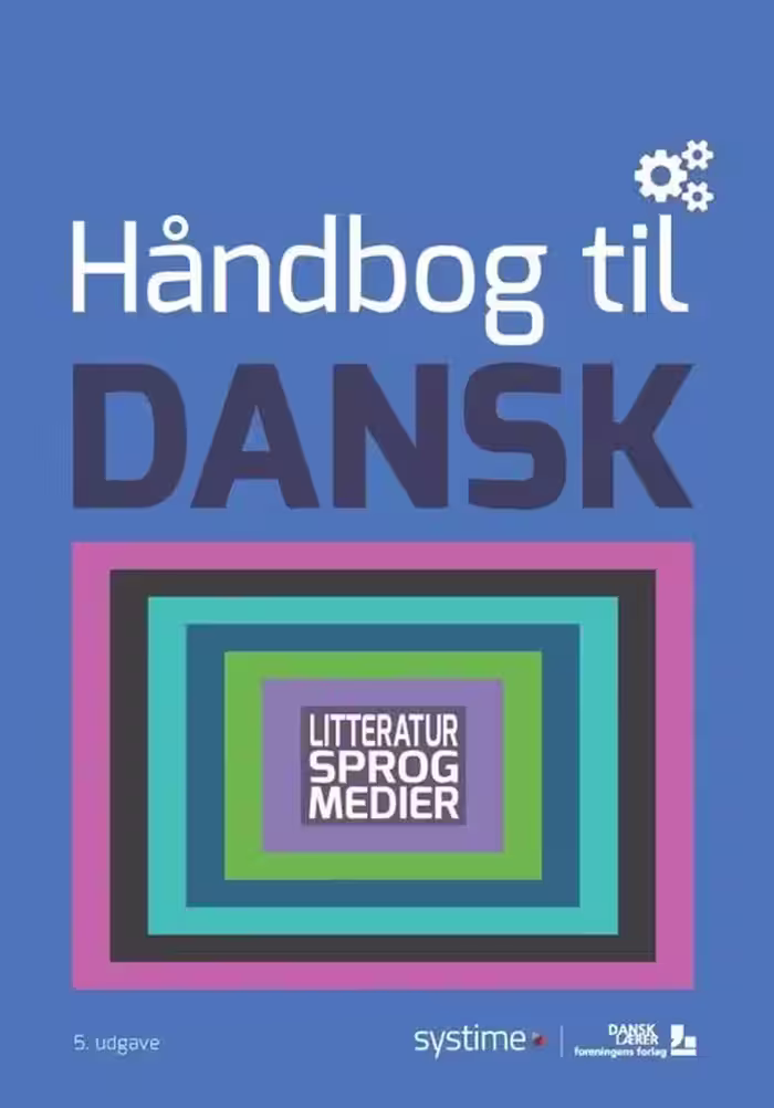 هندباگ تیل دنسک | کتاب دانمارکی Håndbog til dansk: Litteratur, sprog, medier