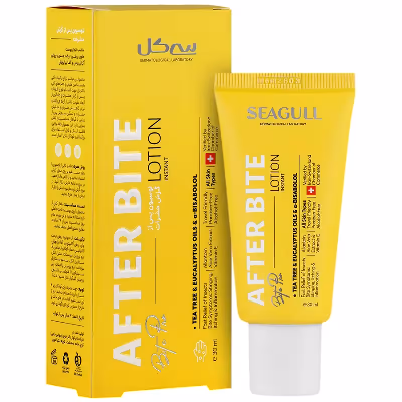 لوسیون پس از گزش حشرات سی گل