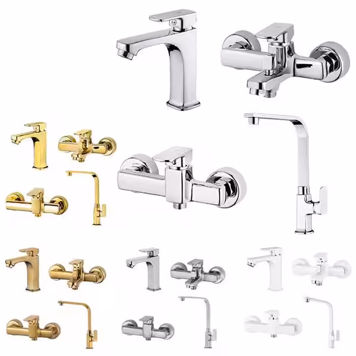 ست شیرآلات کاویان مدل نیلا