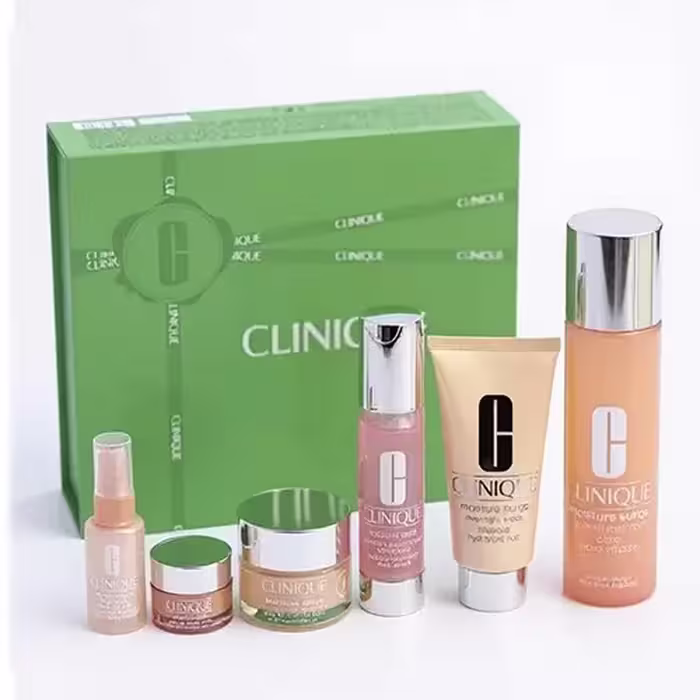 ست 6 عددی آبرسان کلینیک Moisture Surge اصل | آبرسانی عمیق انواع پوست