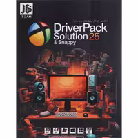 نرم افزار DriverPack Solution 25 و Snappy Driver روی 1DVD9