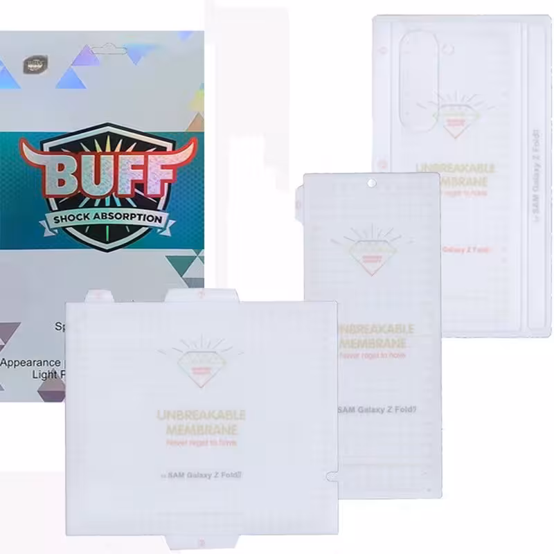 محافظ صفحه نمایش بوف مدل Hydrogel مناسب برای گوشی موبایل سامسونگ Galaxy Z Fold 7 به همراه محافظ پشت گوشی