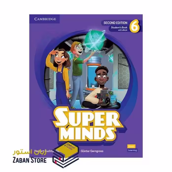 Super Minds 6 Second Edition سوپر مایندز شش ویرایش دوم