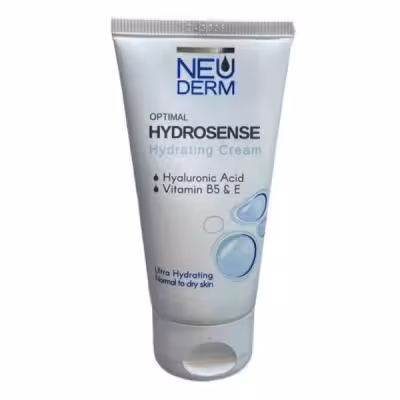 کرم مرطوب کننده نئودرم مدل Hyaluronic-acid اوپتیمال هیدروسنس حجم 50 میلی لیتر