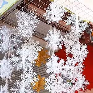 آویز برف کریسمس 10 عددی کد 469