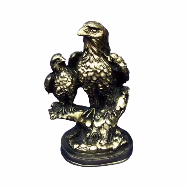 مجسمه  مدل عقاب مادر و فرزند