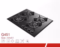 اجاق گاز صفحه ای G451 دیموند(ارسال رایگان)