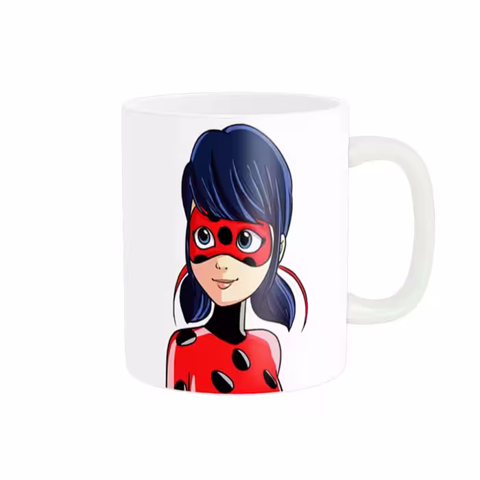 خرید ماگ-لیوان  کارتون دختر کفشدوزکی کد 01877