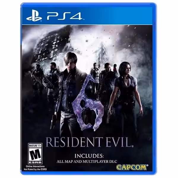 خرید دیسک بازی Resident Evil 6 برای PS4 (کارکرده) با بهترین قیمت