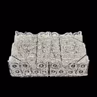 ظروف ملیله کاری جعبه قرآنی کوچیک