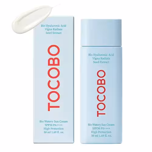ضدآفتاب بیو واتری هیالورونیک اسید کرمی توکوبو Tocobo Bio Watery Sun Cream SPF50
