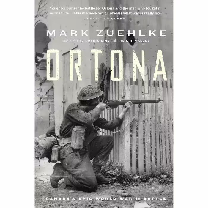 کتاب زبان اصلی Ortona اثر Mark Zuehlke انتشارات Douglas and McIntyre 