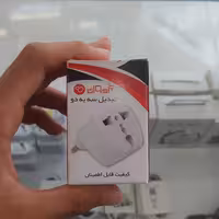 تبدیل برق 3 به 2-برند پرووان- رنگ سفید-جنس بدنه پلاستیک مقاوم