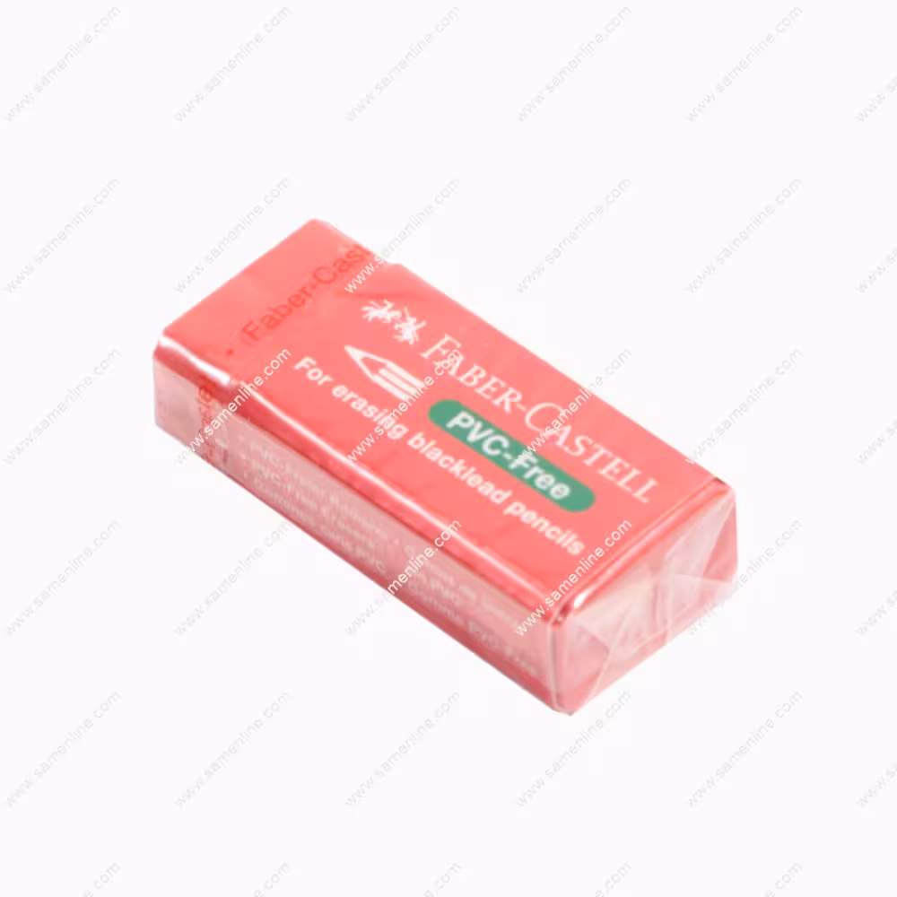 پاک کن فابر کاستل قرمز کد 189531