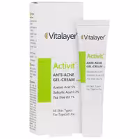 کرم‌ ژل ضدجوش موضعی اَکتی‌ویت ویتالیر 15 میلی‌لیتر Vitalayer