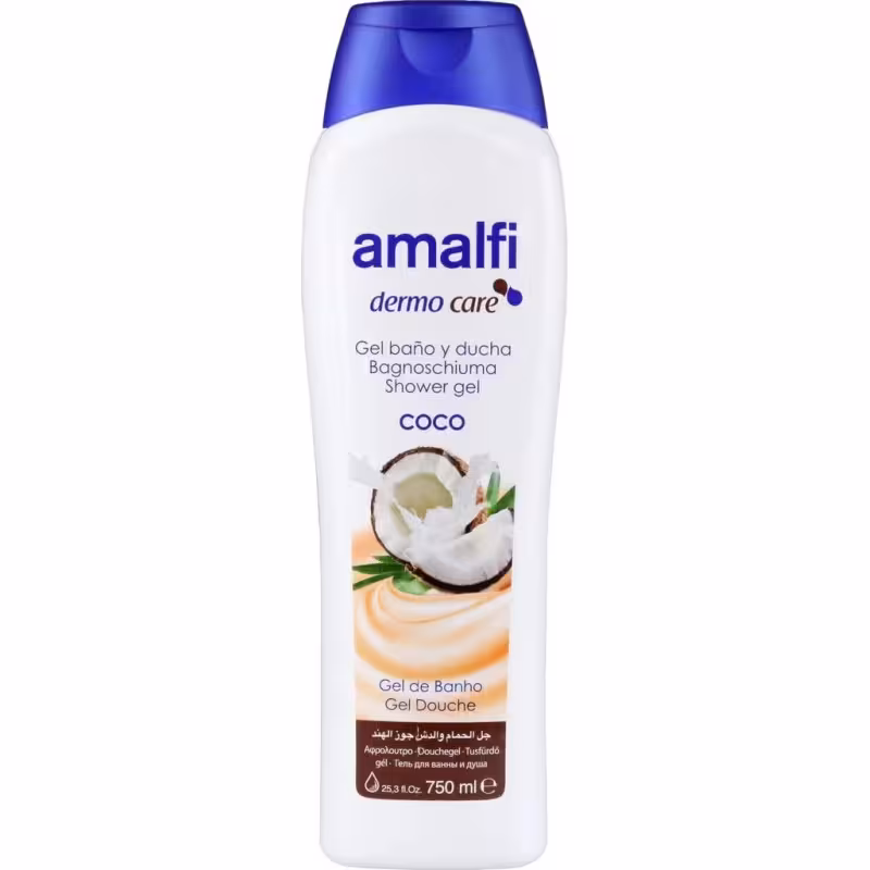 شامپو بدن نارگیل آمالفی(Amalfi) حجم 750 میل