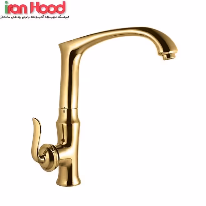 شیر ظرفشویی البرز روز مدل اسپیرال طلایی