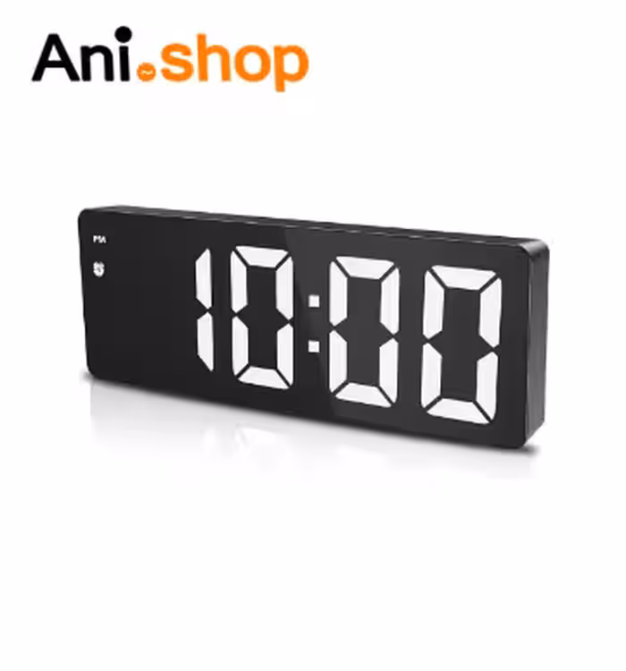 ساعت دیجیتالی رومیزی آینه ای