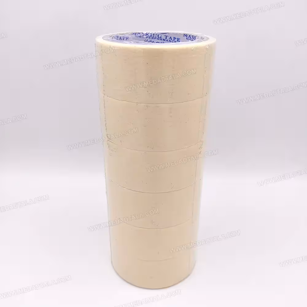 چسب کاغذی 4 سانتی 16 یارد پیتون PITON بسته 5 عددی