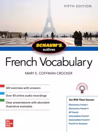 کتاب فرانسوی Schaums Outline of French Vocabulary