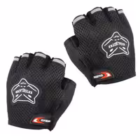 دستکش دوچرخه سواری مدل نیمه انگشتی طرح تابستونی کد 1648 سایز L