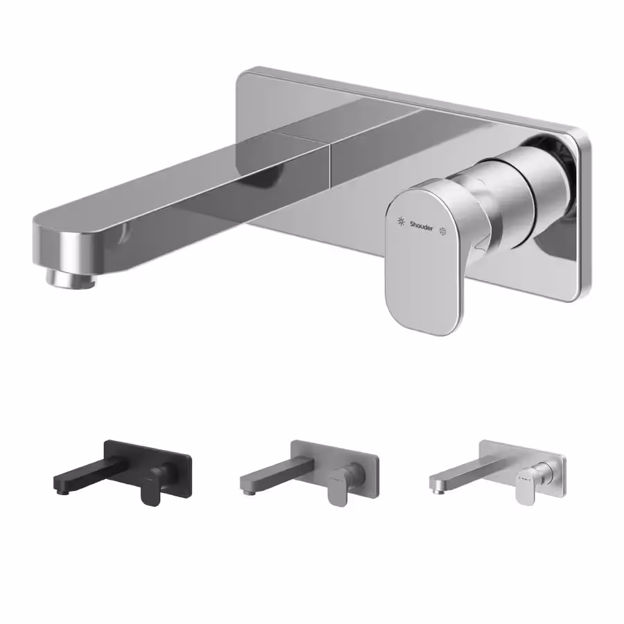 شیر روشویی توکار یک تکه شودر مدل تاین