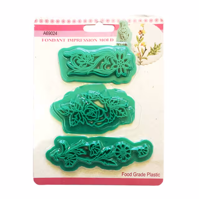 قالب مولد فندانت طرح گل کد G10