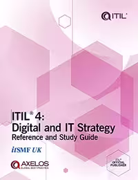 خرید و دانلود نسخه کامل کتاب ITIL 4: Digital and IT Strategy Reference and Study Guide -   Pdf