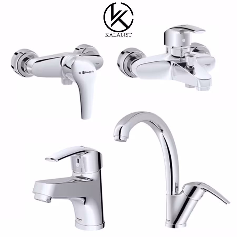 شیرآلات برند شودر مدل پاریس کروم