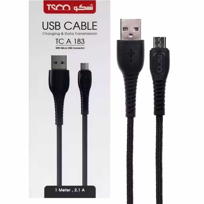 کابل شارژر میکرو TSCO TCA183