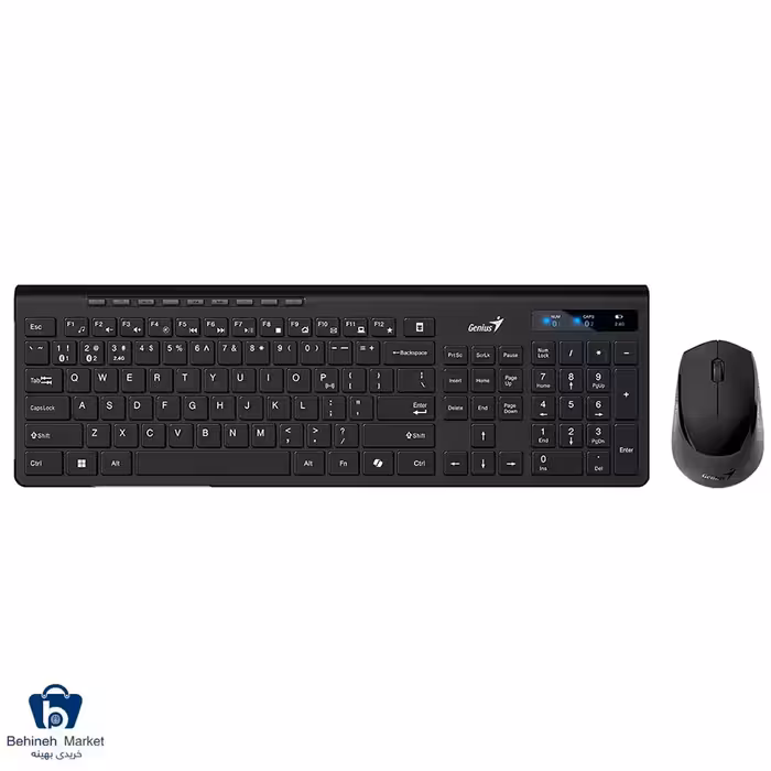 کیبورد و ماوس بی سیم جنیوس مدل SlimStar 8230