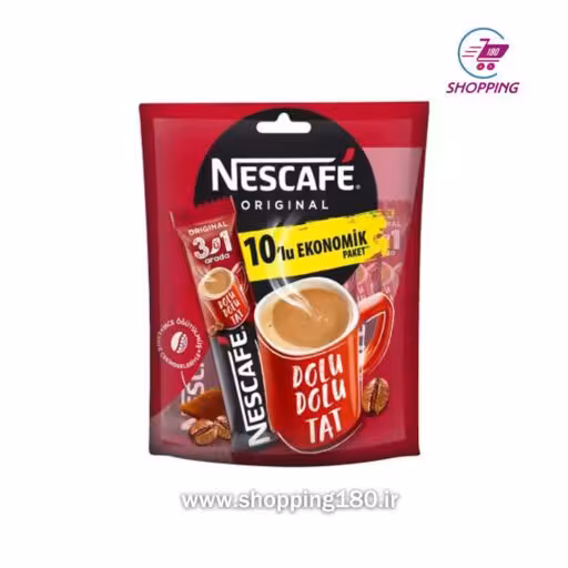قهوه فوری نسکافه 10 عددی