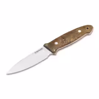 کارد بوکر زولینگن کارلی برچ Böker Manufaktur Solingen Cub Curly Birch Brown
