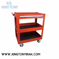 87441-1B – ميز چرخدار  سه طبقه خالي تک شو  کينگ توني