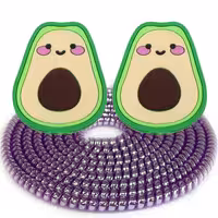 محافظ کابل شارژ و هندزفری رینیکا مدل Avocado KK 03 مجموعه 3 عددی